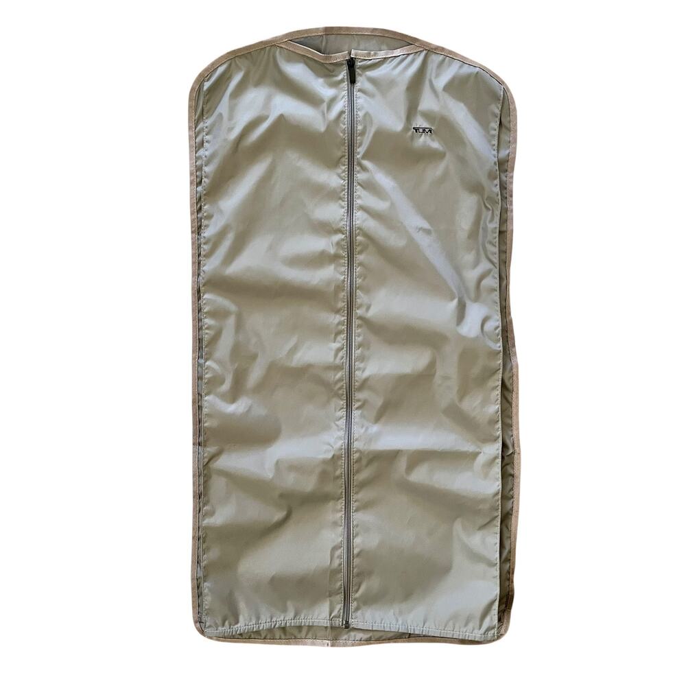 Tumi Garment Bag - Gray Nylon Zip-Front Travel Protective Hanging Cover